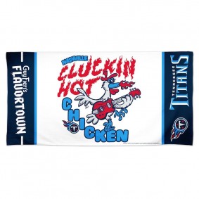 Tennessee Titans NFL x Guy Fieri's Flavortown 30 x 60 Spectra Beach Towel