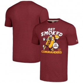 Washington Commanders Unisex Burgundy NFL x Guy Fieri's Flavortown Tri-Blend T-Shirt